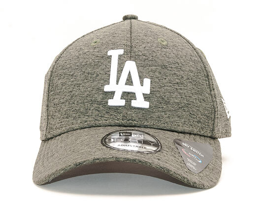 Kšiltovka New Era Dry Switch Jersey Los Angeles Dodgers 9FORTY New Olive/White Strapback