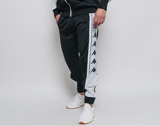 Tepláky Kappa Banda 10 Alen Black/White
