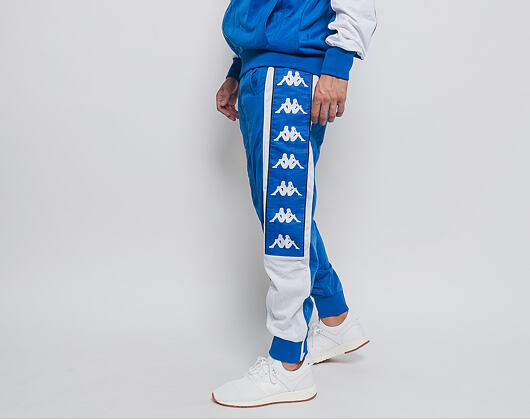 Tepláky Kappa Banda 10 Alen Blue Royal/White