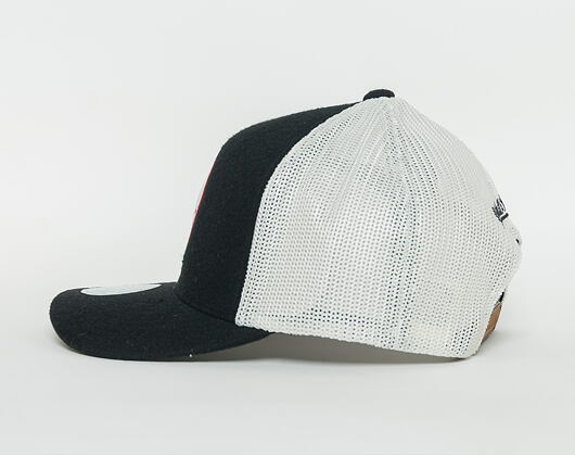 Kšiltovka Mitchell & Ness Patch 110 Flex-Snap SB Miami Heat Black/White Snapback