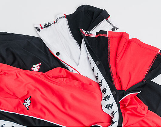 Tepláky Kappa Banda Big Bay Red/Black/White