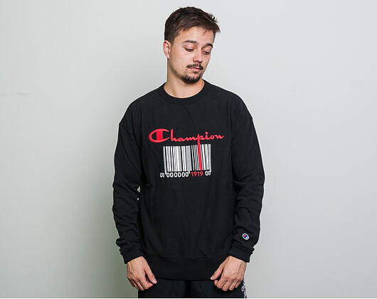 Mikina Champion Crewneck Sweatshirt Maxi Unisex Black