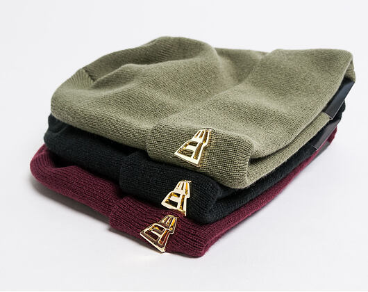 Kulich New Era Metal Flag Knit New Olive/Gold