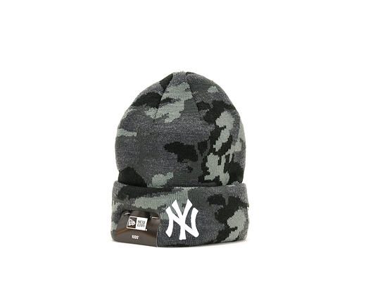 Dětský Kulich New Era Essential Camo Knit New York Yankees Toddler Marine Navy Camo/White