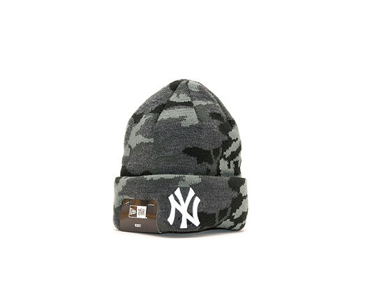 Dětský Kulich New Era Essential Camo Knit New York Yankees Infant Marine Navy Camo/White