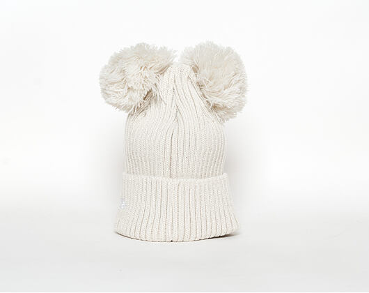 Dětský Kulich New Era Double Pom Cuff Knit Los Angeles Dodgers Youth White