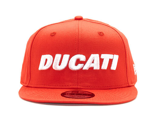 Kšiltovka New Era 9FIFTY FA 18 Wordmark Ducati Scarlett Snapback