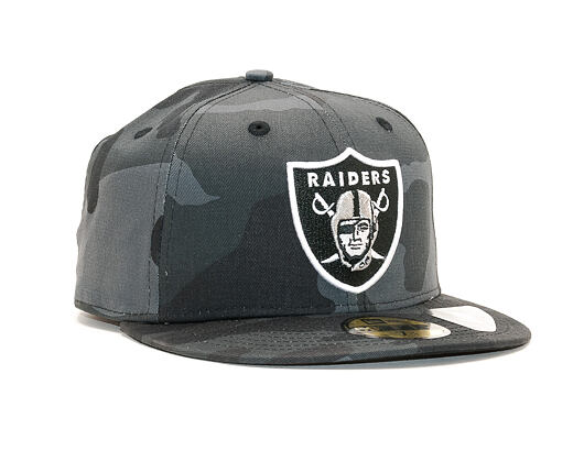 Kšiltovka New Era 59FIFTY Essential Camo Oakland Raiders Marine Navy Camo