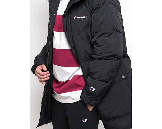 Triko Champion Long Sleeve Polo T-Shirt Red/White