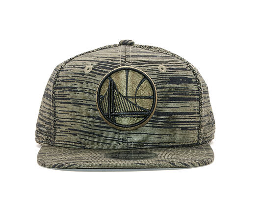 Kšiltovka New Era 9FIFTY Golden State Warriors Original Fit Engineered New Olive/Black Snapback