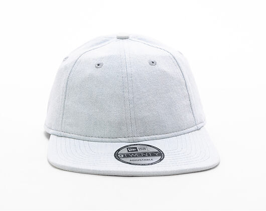 Kšiltovka New Era 9TWENTY Denim Packable Light Blue/White Strapback