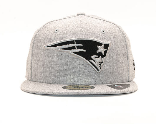 Kšiltovka New Era 59FIFTY New England Patriots Heather Grey