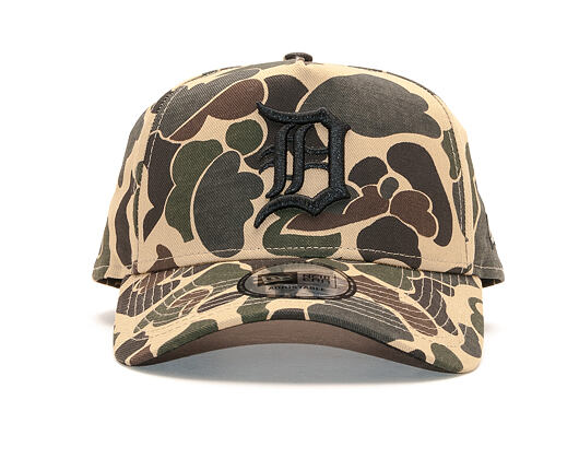 Kšiltovka New Era 9FORTY A-Frame Detroit Tigers Dark Green Camo Snapback