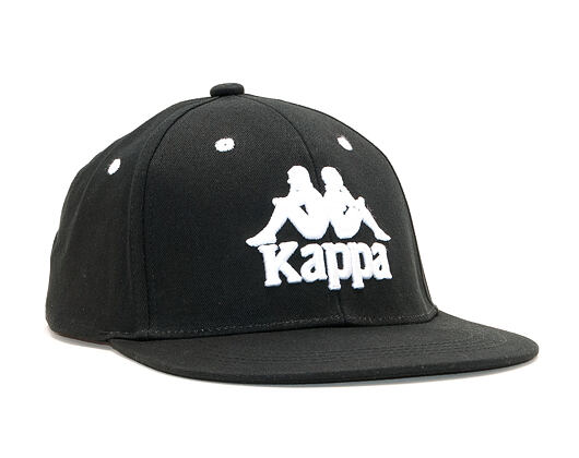 Kšiltovka Kappa Authentic Bzadem Black/White Snapback