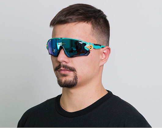 Sluneční Brýle Oakley Jawbreaker Splatter Celeste/ Prizm Sapphire Iridium OO9290-0131