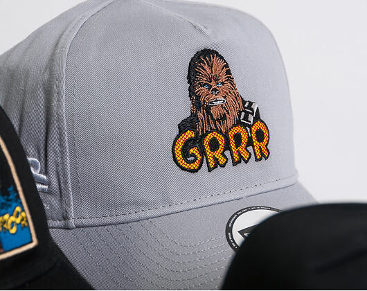 Kšiltovka New Era 9FORTY A-Frame Star Wars Chubacca Gray Snapback