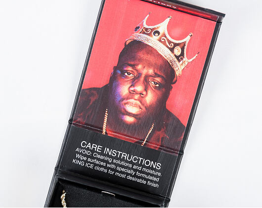 Pozlacený Řetízek King Ice Notorious B.I.G. "Notorious" Necklace