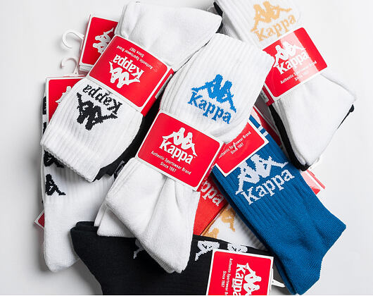 Ponožky Kappa Authentic Amal Black/White
