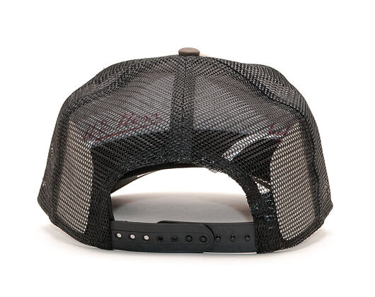 Kšiltovka New Era - MLB Clean 9FORTY Trucker - NY Yankees - Woodland Camo / Black