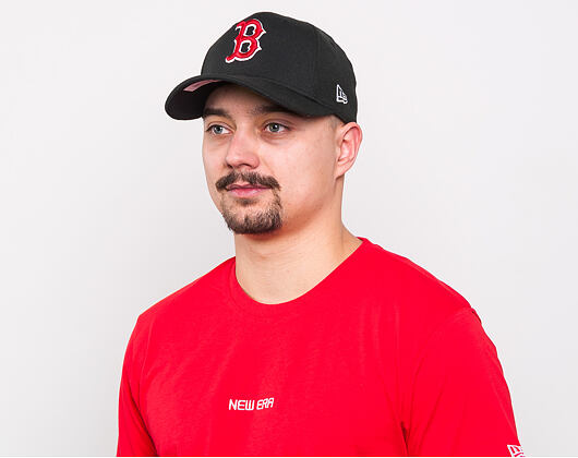 Kšiltovka New Era 9FIFTY MLB Stretch-Snap Boston Red Sox - Black