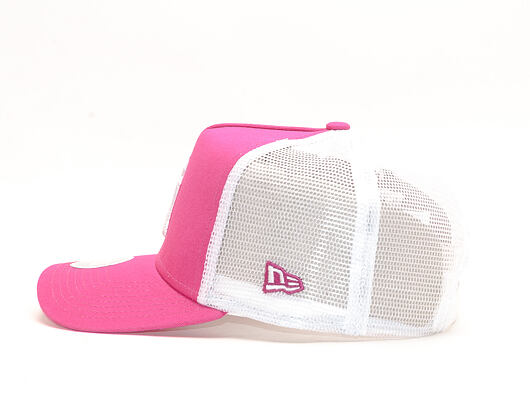 Dámská Kšiltovka New Era 9FORTY A-Frame New York Yankees Essential Pink/White Snapback