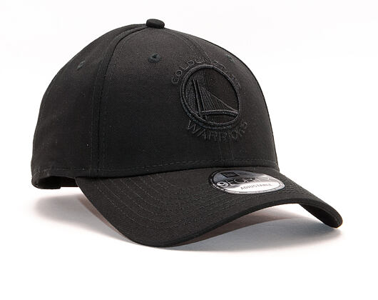 Kšiltovka New Era 9FORTY Golden State Warriors Black/Black Snapback