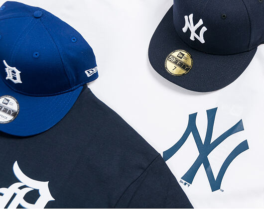 Triko New Era New York Yankees Oversized Logo XL Tee White