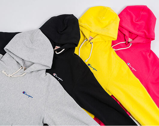 Mikina Champion 212967 Hooded Sweatshirt PS061 AZA Pink