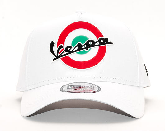 Kšiltovka New Era 9FORTY A-Frame Vespa Piaggio White Snapback