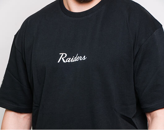 Triko New Era Oakland Raiders Oversized Super Bowl Tee Black