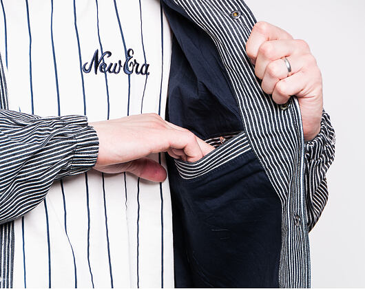 Bunda New Era Hickory Coaches Jacket Navy/White