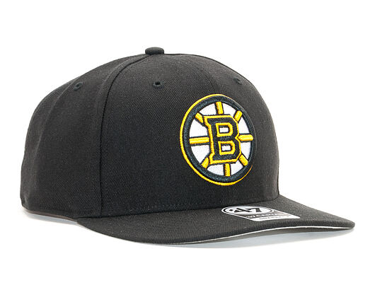 Kšiltovka 47 Brand Boston Bruins No Shot Captain Black Snapback