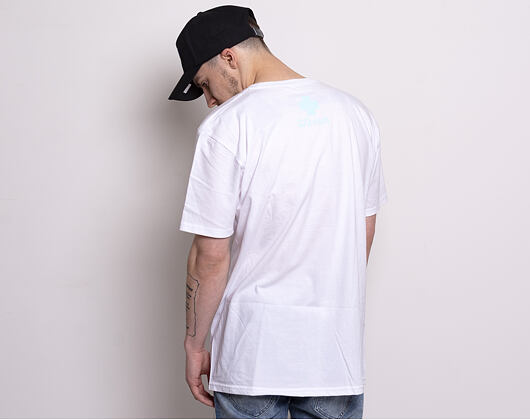 Triko Pink Dolphin Logo Sketch Tee White PS11911LSWH