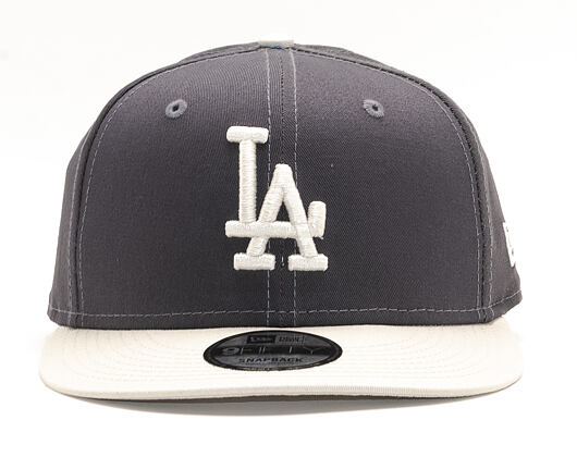 Kšiltovka New Era 9FIFTY Los Angeles Dodgers League Essential Grey Heather/Light Gray