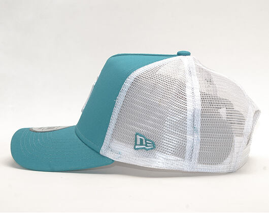 Kšiltovka New Era 9FORTY A-Frame Trucker New York Yankees League Essential Sky Blue/White