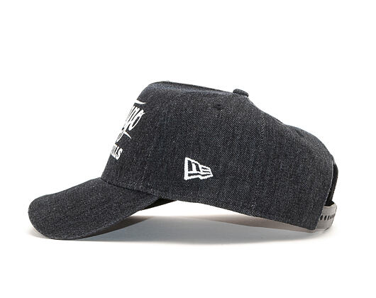 Kšiltovka New Era 9FORTY A-Frame Chicago Bulls Denim Black