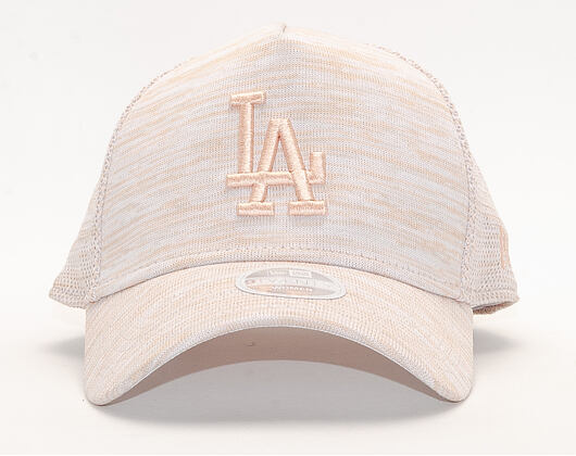 Dámská Kšiltovka New Era 9FORTY A-Frame Trucker Los Angeles Dodgers Engineered Fit White/Satin/Peach