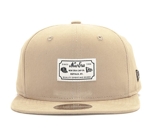 Kšiltovka New Era 9FIFTY Original Fit Script Patch Camel