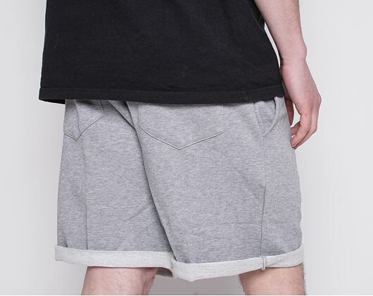 Kraťasy New Era Essential Shorts Light Gray Heather