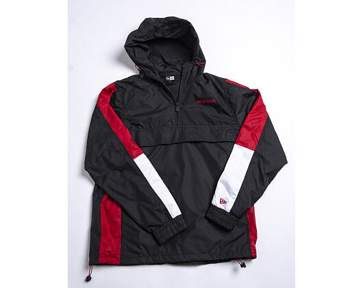 Bunda New Era Contemporary Windbreaker Black/White/Scarlet