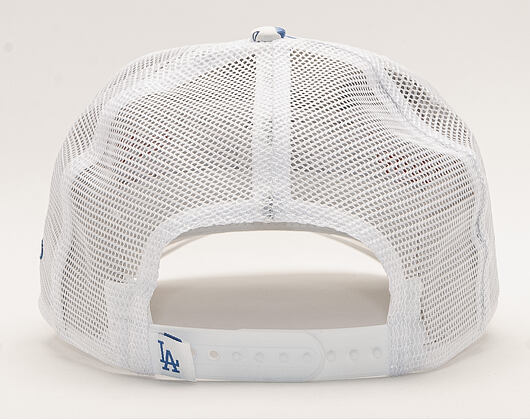 Kšiltovka New Era 9FORTY A-Frame Trucker Los Angeles Dodgers Desert Island White/Light Royal