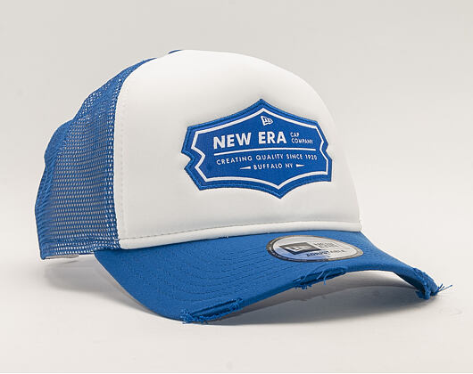 Kšiltovka New Era 9FORTY A-Frame Trucker Patch Blue/White