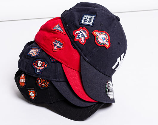 Kšiltovka New Era 9FORTY New York Yankees Cooperstown Patched Navy