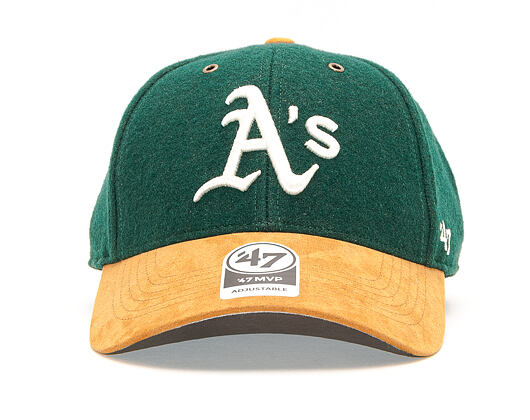 Kšiltovka 47 Brand MVP Oakland Athletics Willowbrook Dark Green/Brown