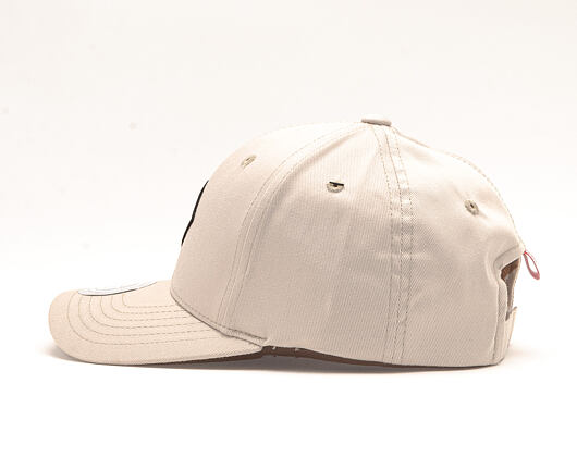 Kšiltovka UPFRONT Nobel Baseball Crown 2 Light Khaki Strapback