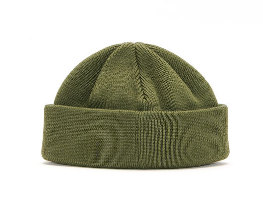 Kulich Kangol  Vintage Script Logo Beanie Winter Moss Green