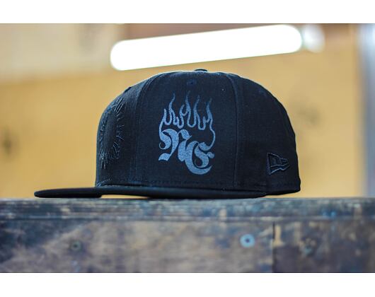 Kšiltovka New Era 9FIFTY Hard Bootleg Black Snapback