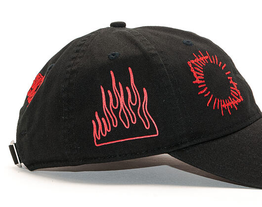 Kšiltovka New Era 9TWENTY Hard Bootleg Black Strapback