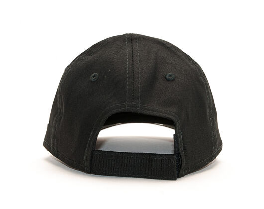 Dětská Kšiltovka New Era 9FORTY Script Toddler Black / White Strapback