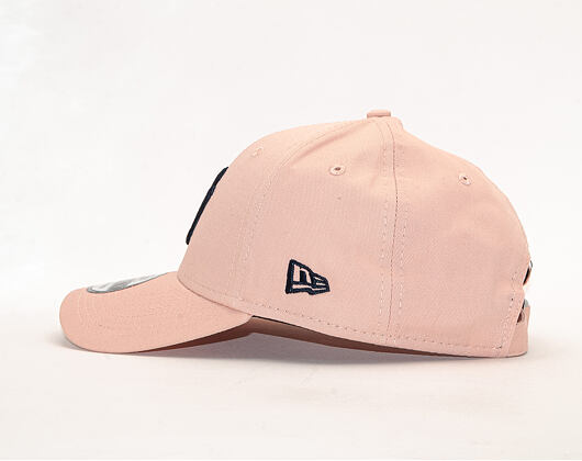 Kšiltovka New Era 9FORTY League Essential New York Yankees Blush Sky Pink / Navy Strapback